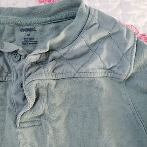 Gymboree long-sleeve Henley t-shirt